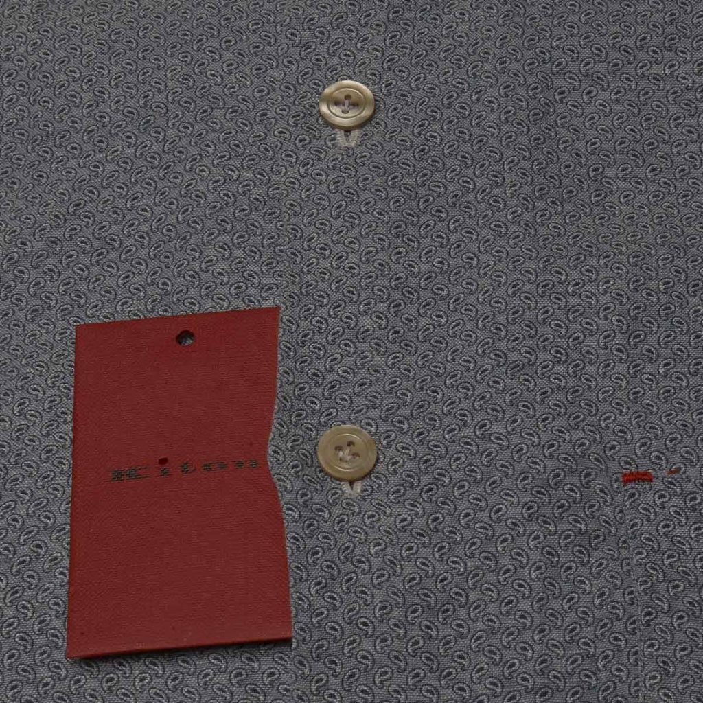 KITON Light Blue Cotton Shirt