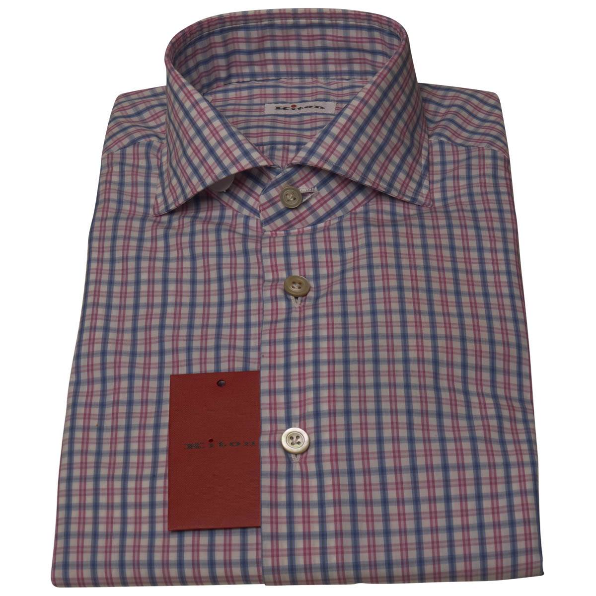 KITON Multicolor Cotton Shirt
