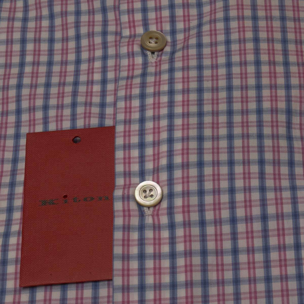 KITON Multicolor Cotton Shirt