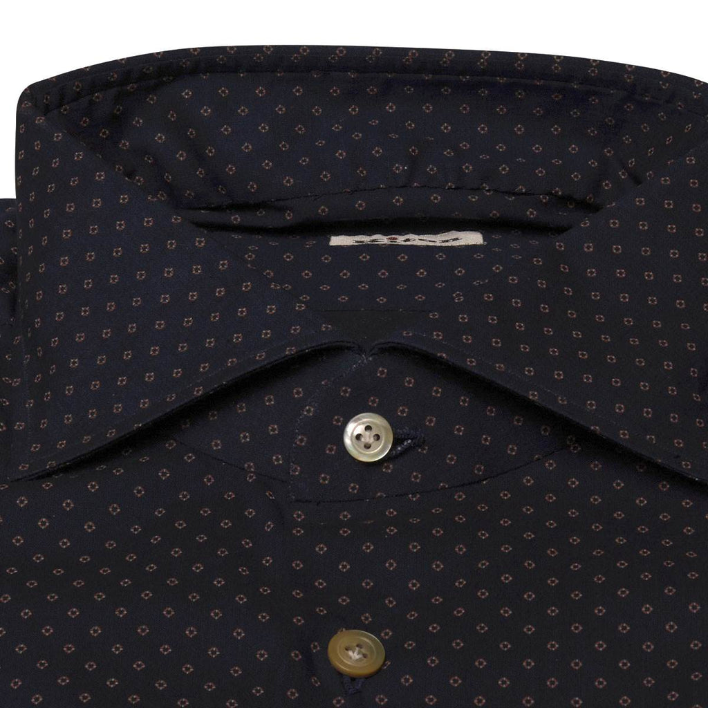 Kiton KITON Blue Cotton Shirt Blue 001