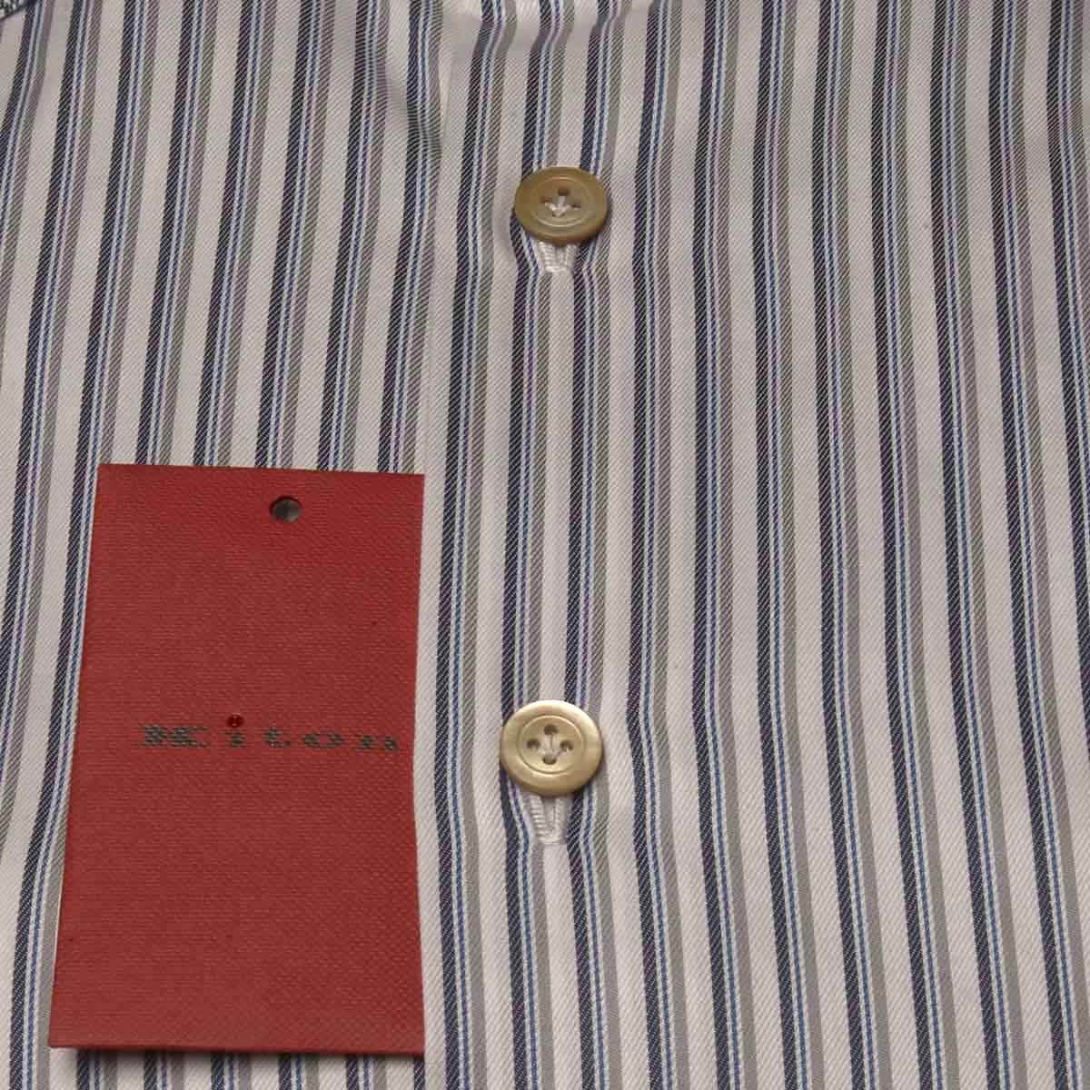 KITON Multicolor Cotton Shirt