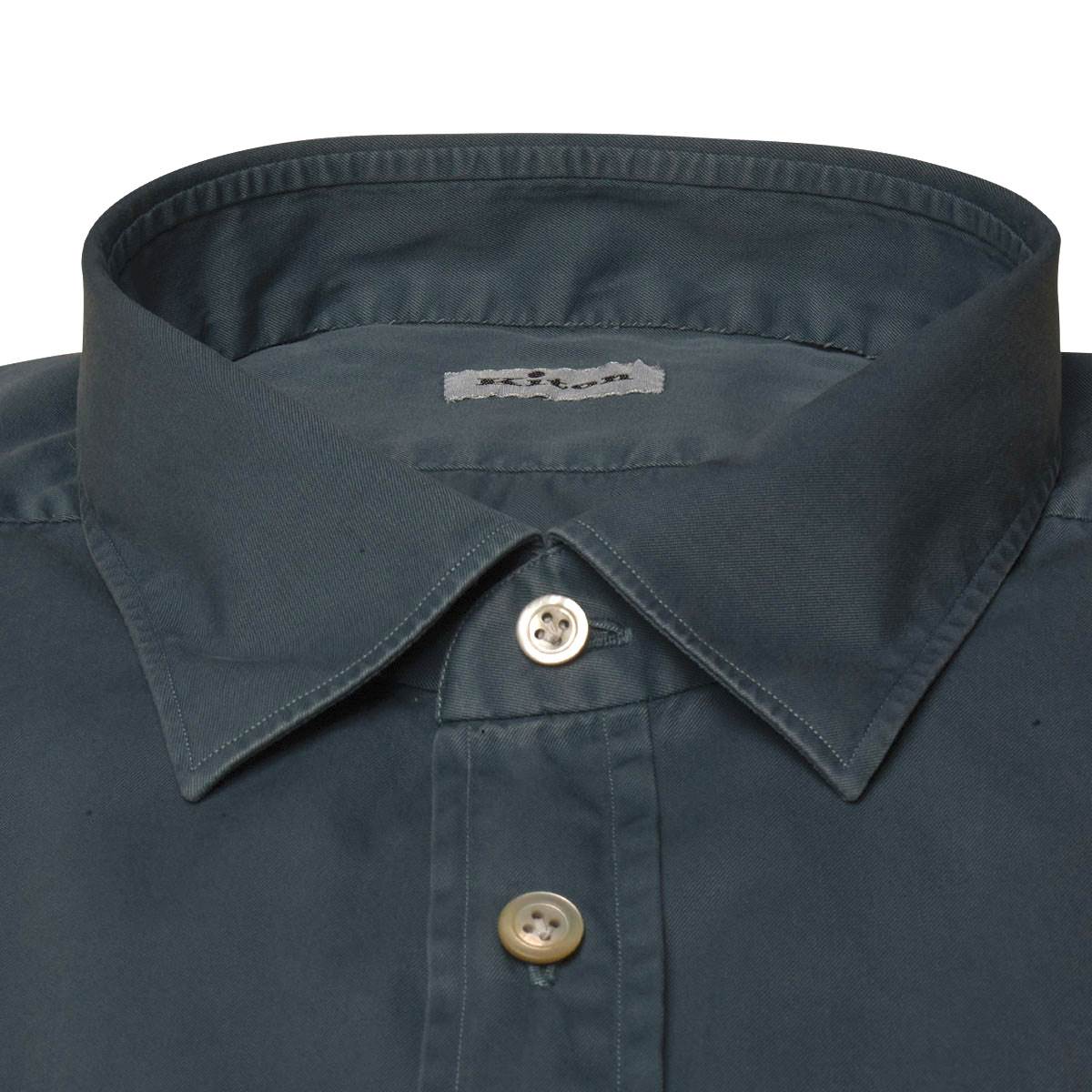 Kiton KITON Light Green Cotton Shirt Light Green 001