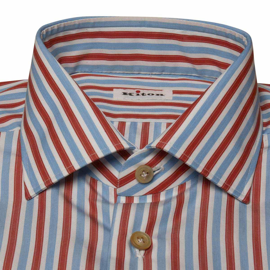 Kiton KITON Multicolor Cotton Shirt Multicolor 001