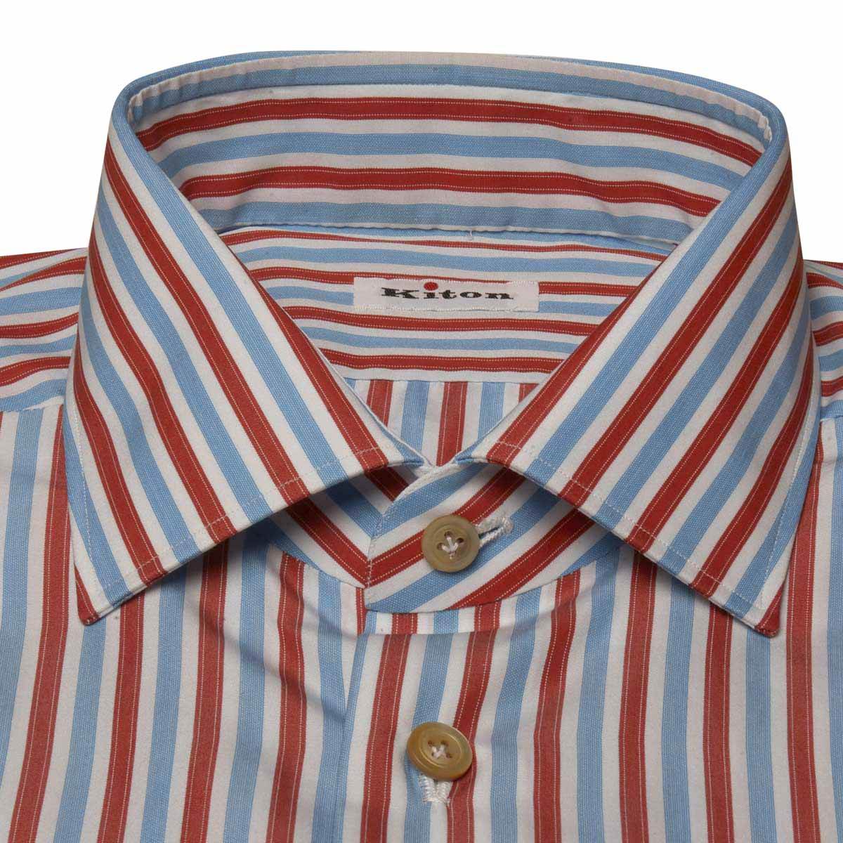 Kiton KITON Multicolor Cotton Shirt Multicolor 001