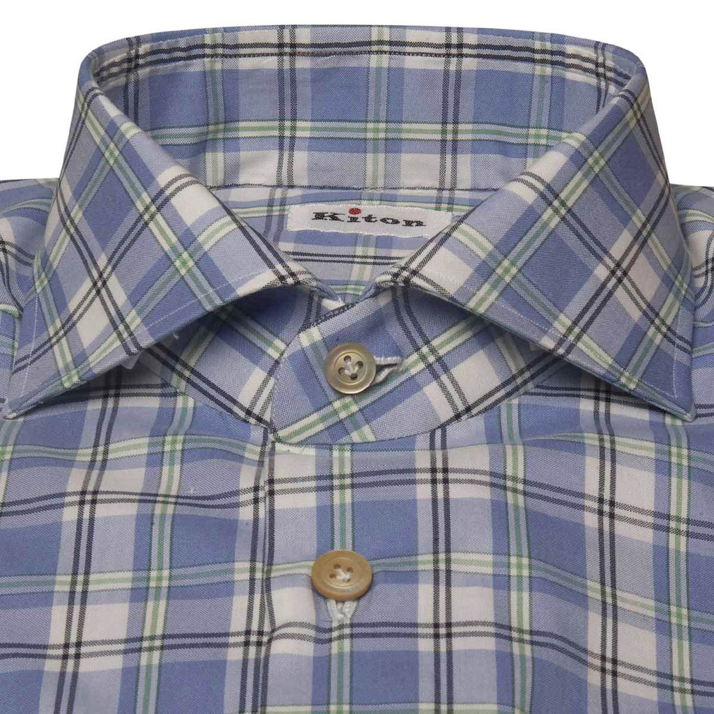 Kiton KITON Multicolor Cotton Shirt Multicolor 001