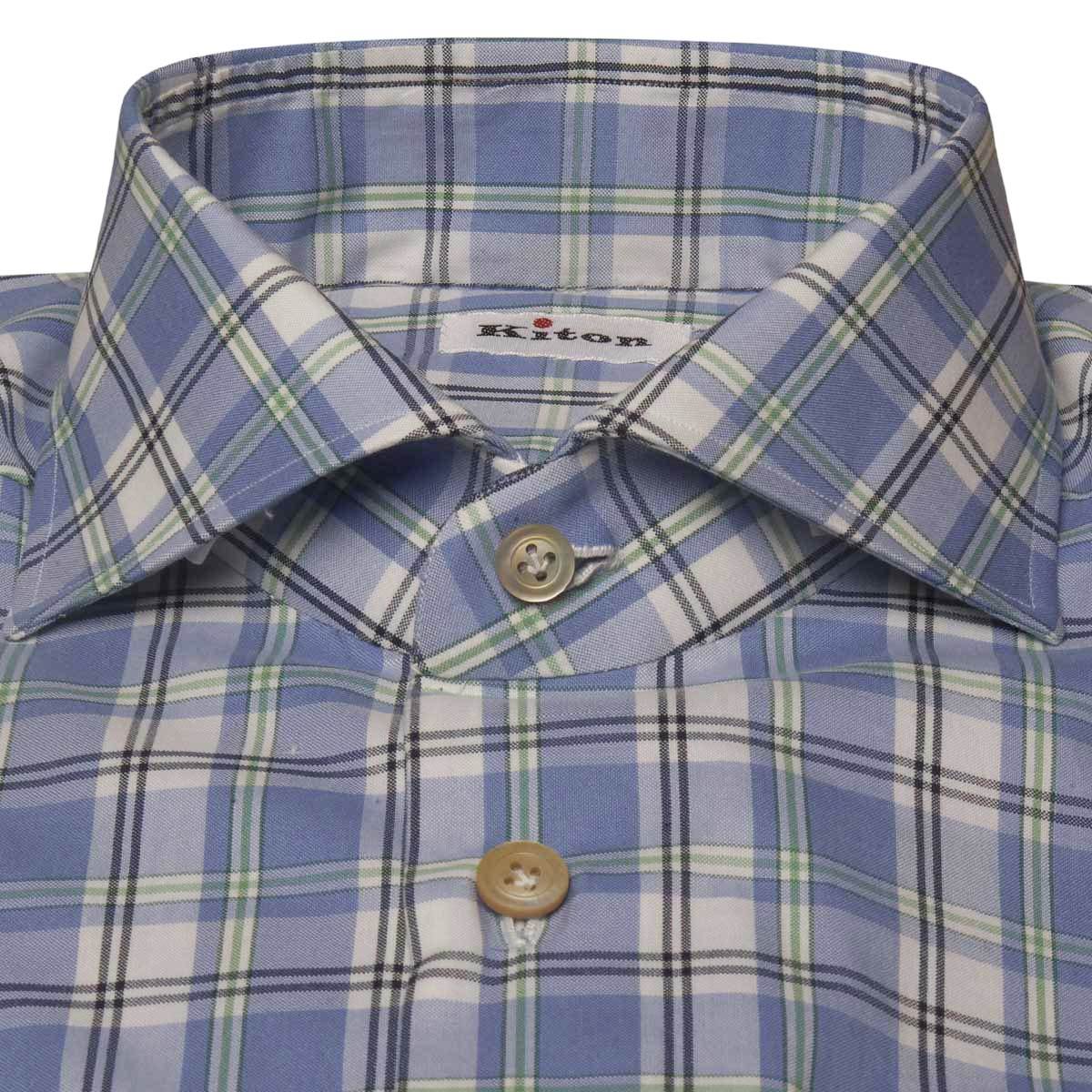 Kiton KITON Multicolor Cotton Shirt Multicolor 001