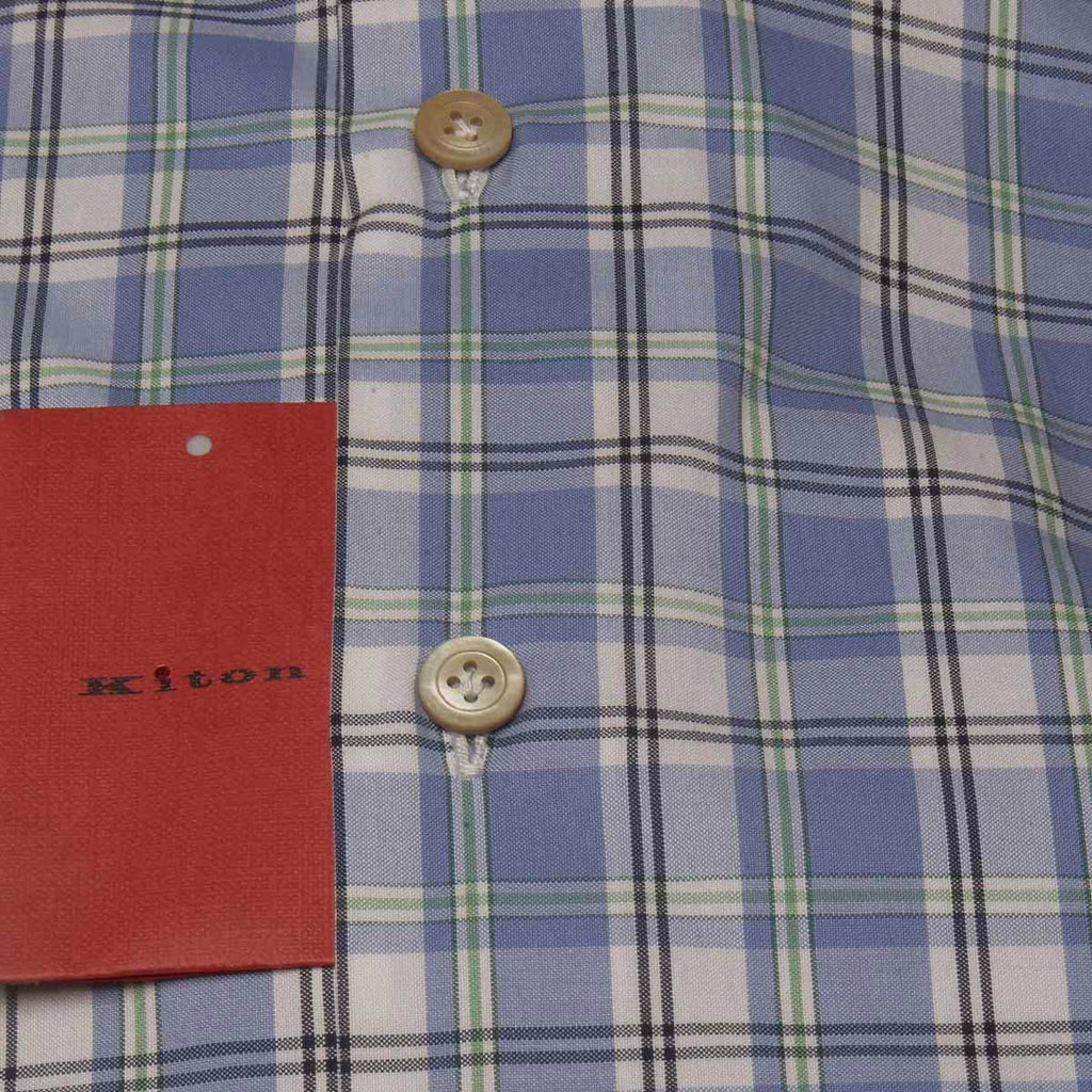 KITON Multicolor Cotton Shirt