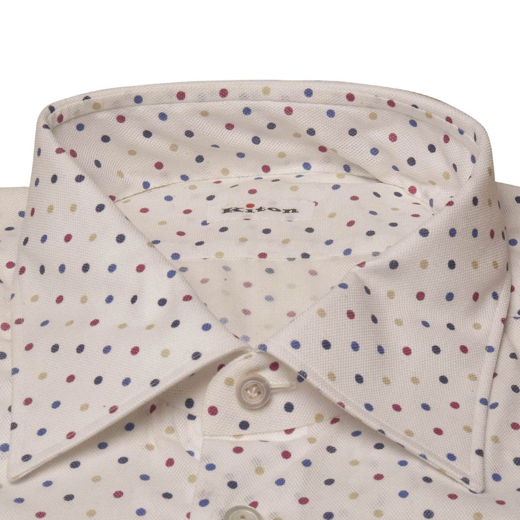 KITON Multicolor Cotton Shirt
