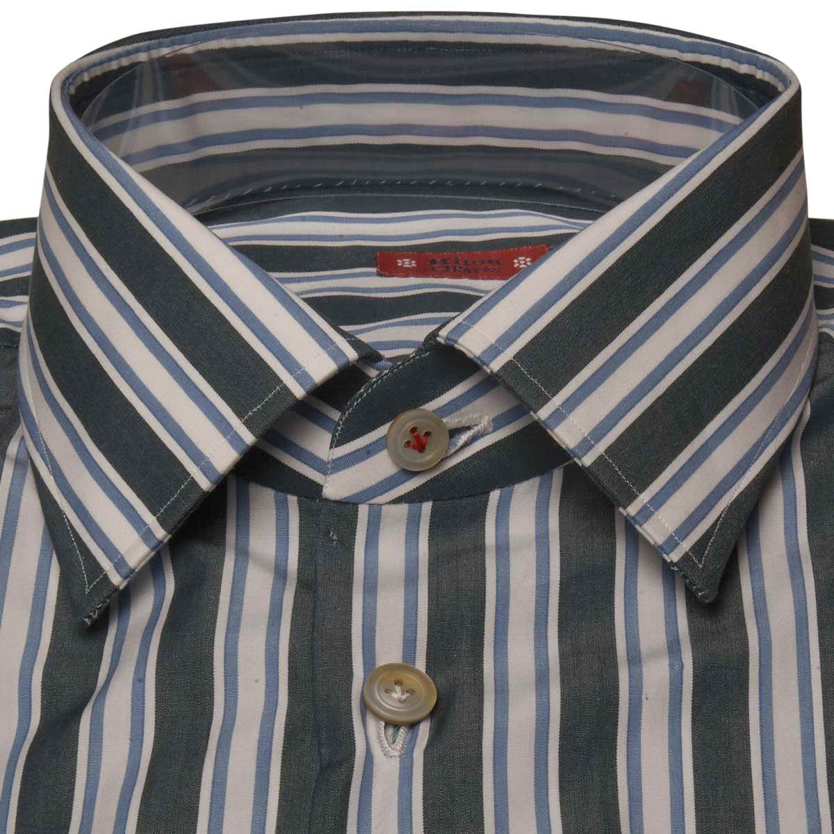 KITON Multicolor Cotton Shirt