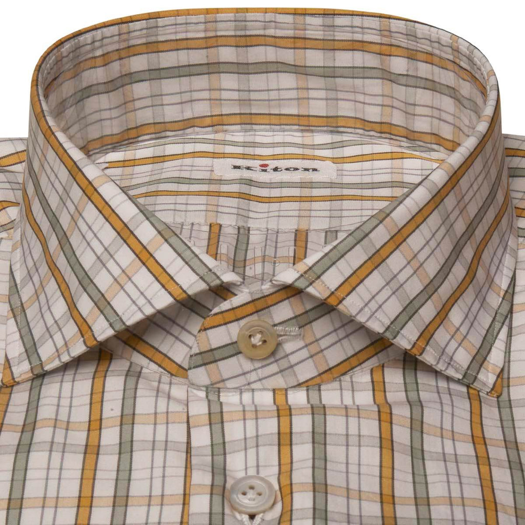 Kiton KITON Multicolor Cotton Shirt Multicolor 001