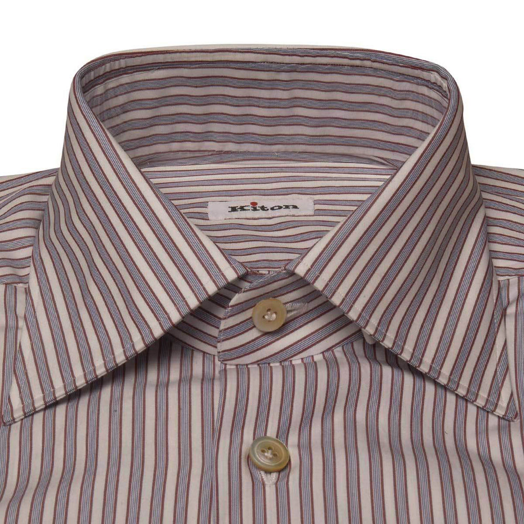 KITON Multicolor Cotton Shirt
