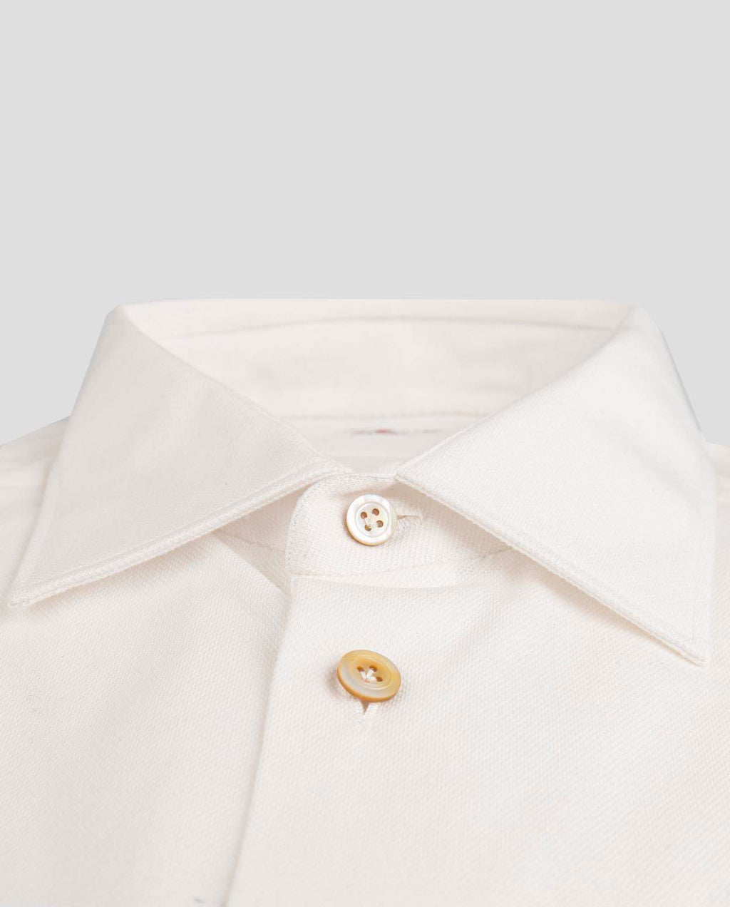 Kiton KITON White Cotton Shirt White 001