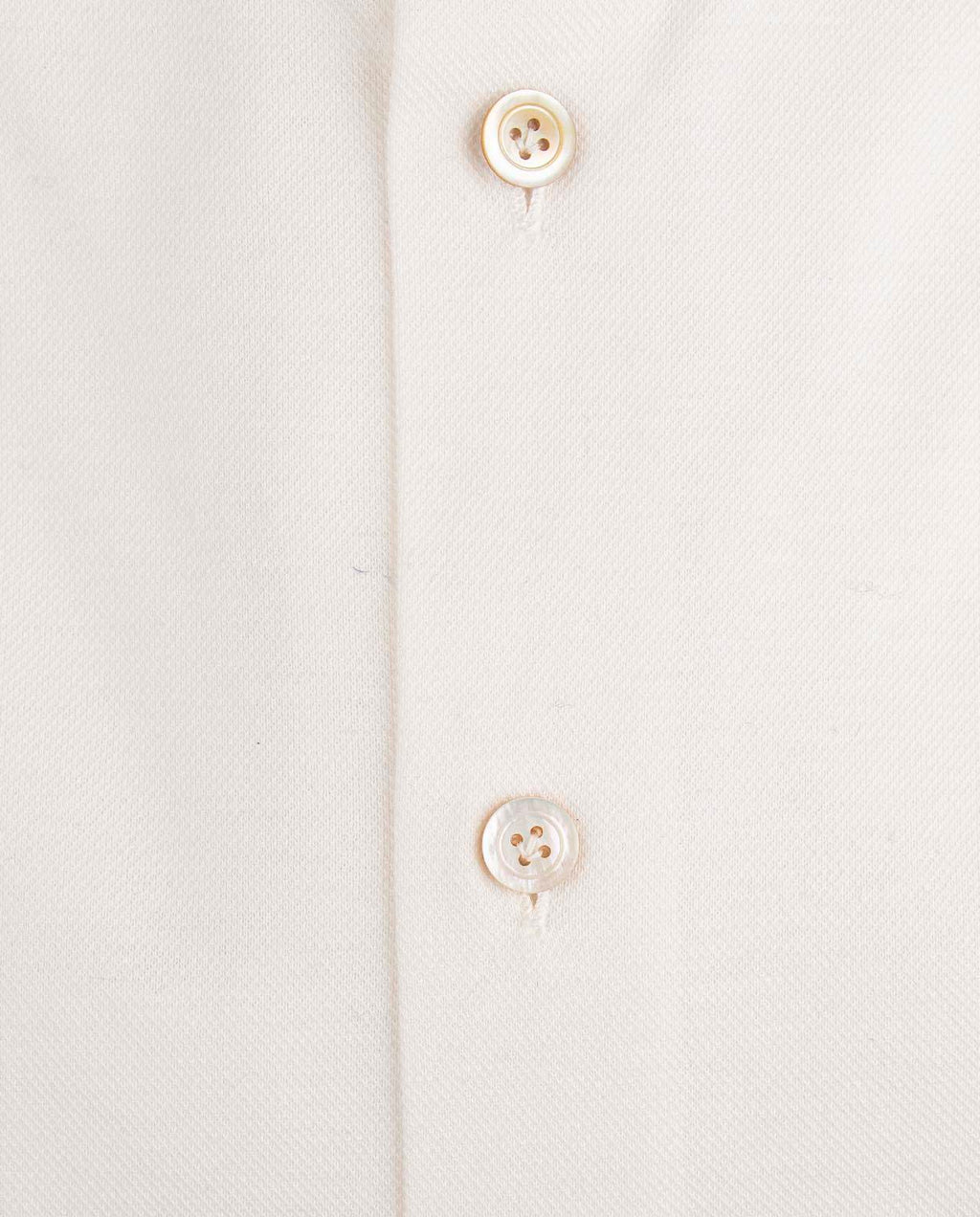 KITON White Cotton Shirt