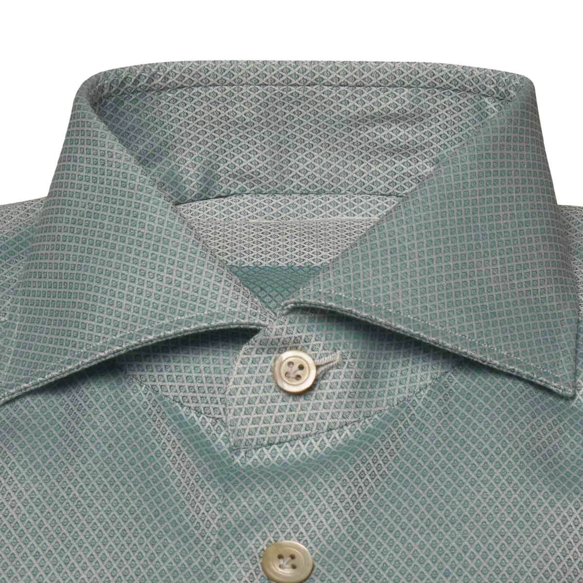 Kiton KITON Green Cotton Shirt Green 001