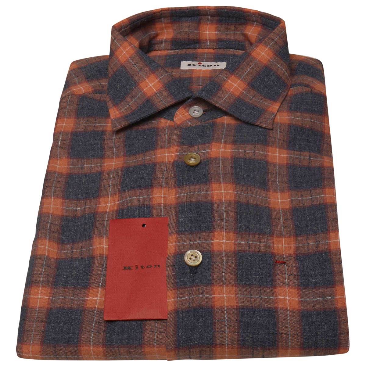 Kiton KITON Multicolor Linen Shirt Multicolor 000