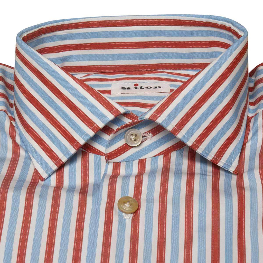 Kiton KITON Multicolor Cotton Shirt Multicolor 001