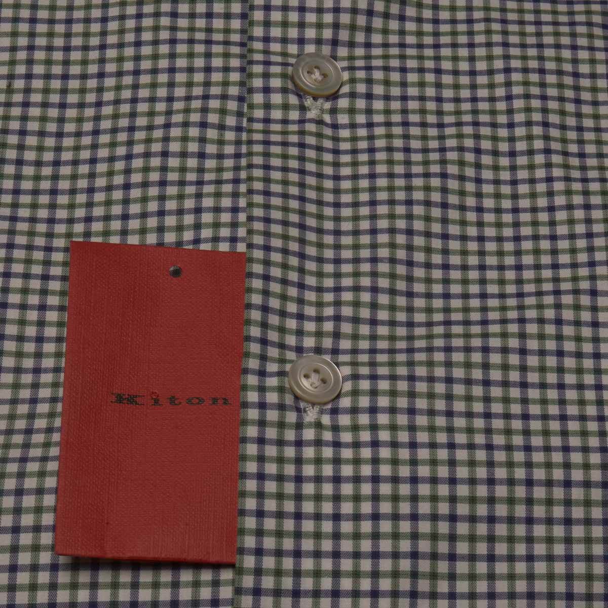 KITON Multicolor Cotton Shirt