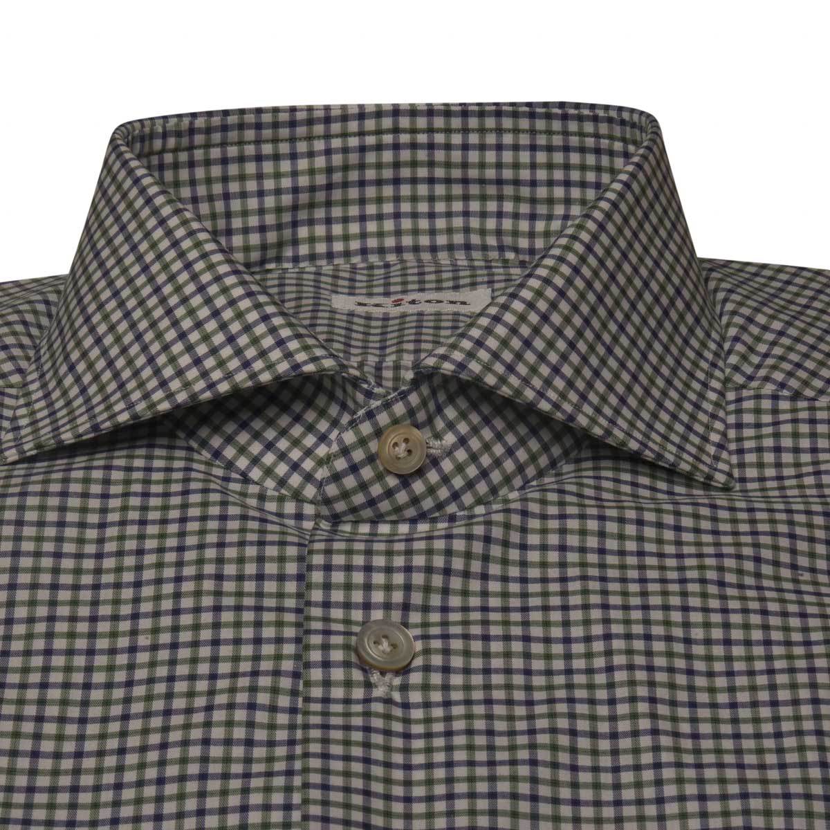 KITON Multicolor Cotton Shirt