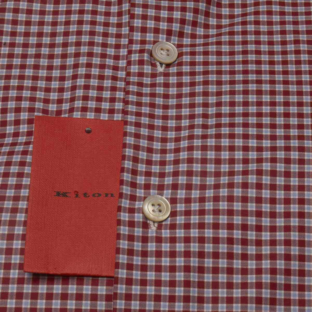 Kiton Multicolor Cotton Shirt