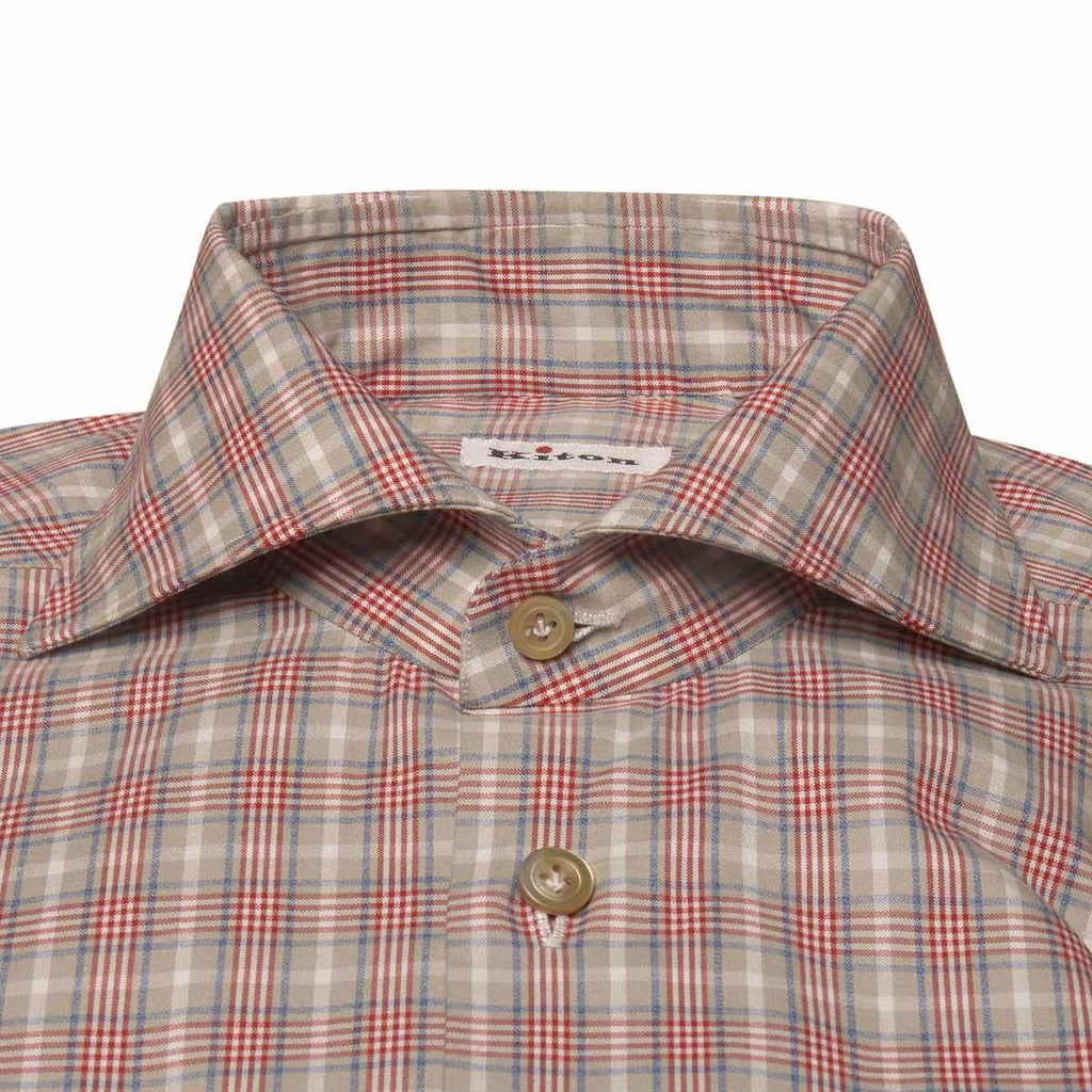 Kiton KITON Multicolor Cotton Shirt Multicolor 001