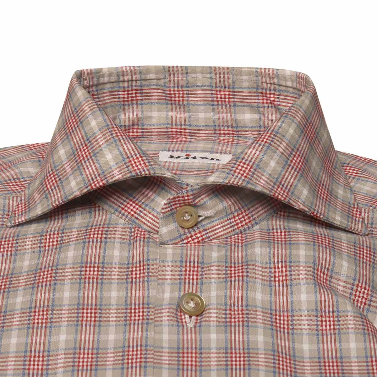 Kiton KITON Multicolor Cotton Shirt Multicolor 001