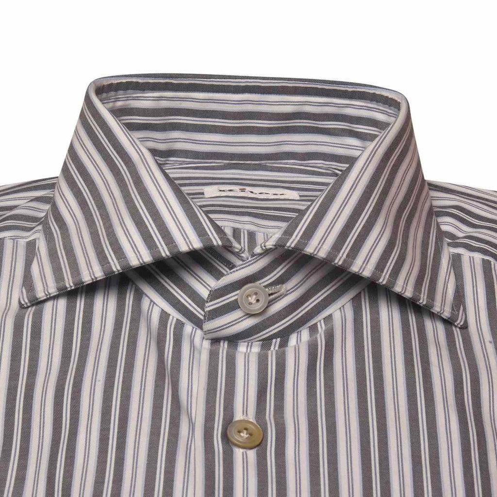 KITON Multicolor Cotton Shirt