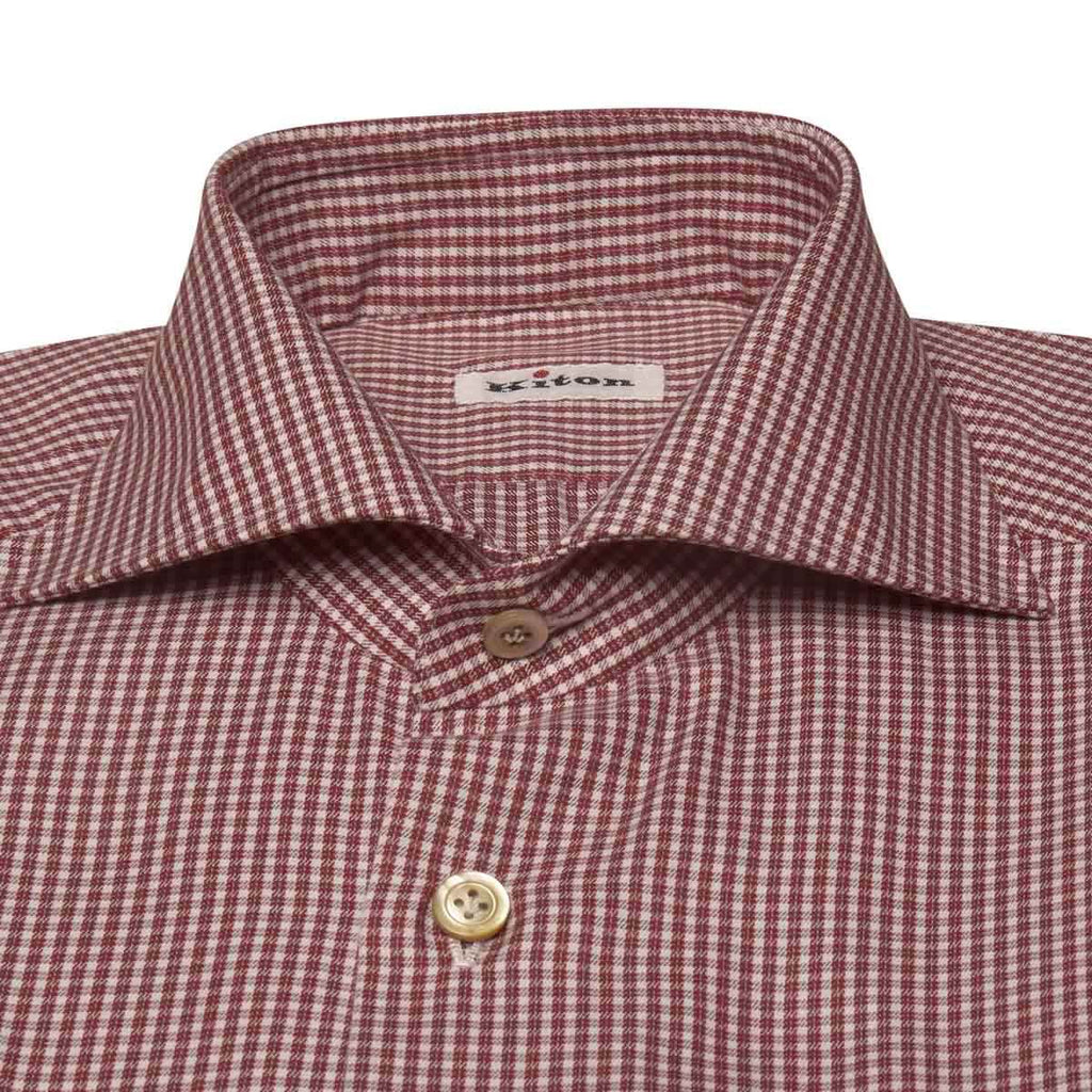 Kiton Kiton Multicolor Cotton Shirt Multicolor 001