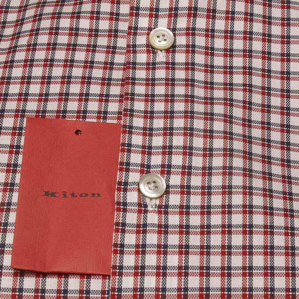 KITON Multicolor Cotton Shirt