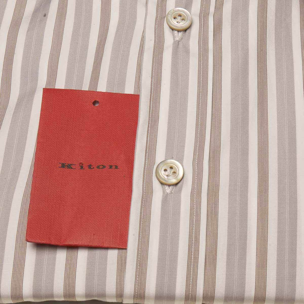 KITON Multicolor Cotton Shirt
