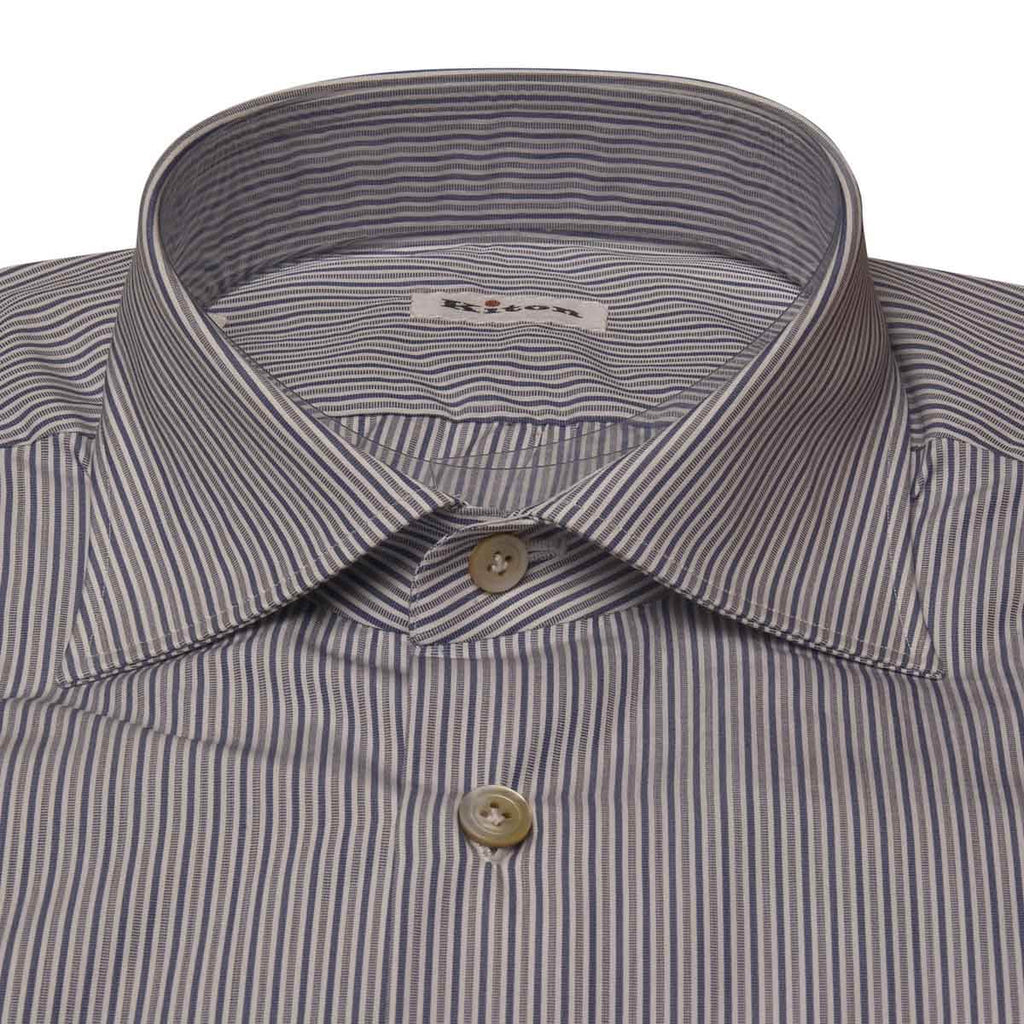 KITON Multicolor Cotton Shirt