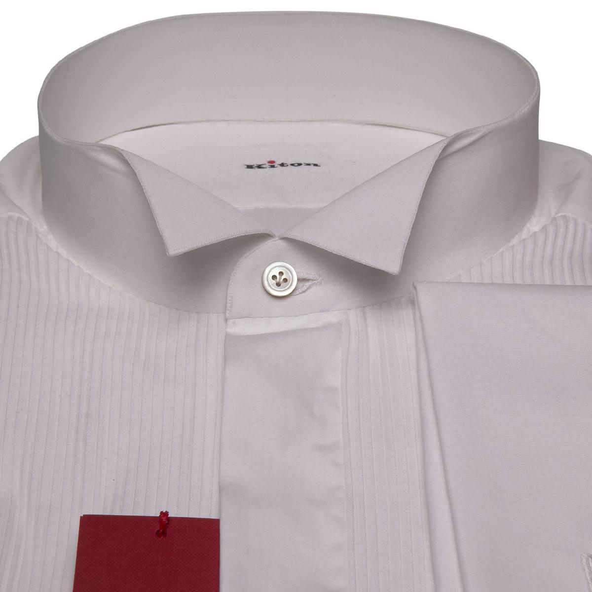 Kiton KITON White Cotton Shirt White 001