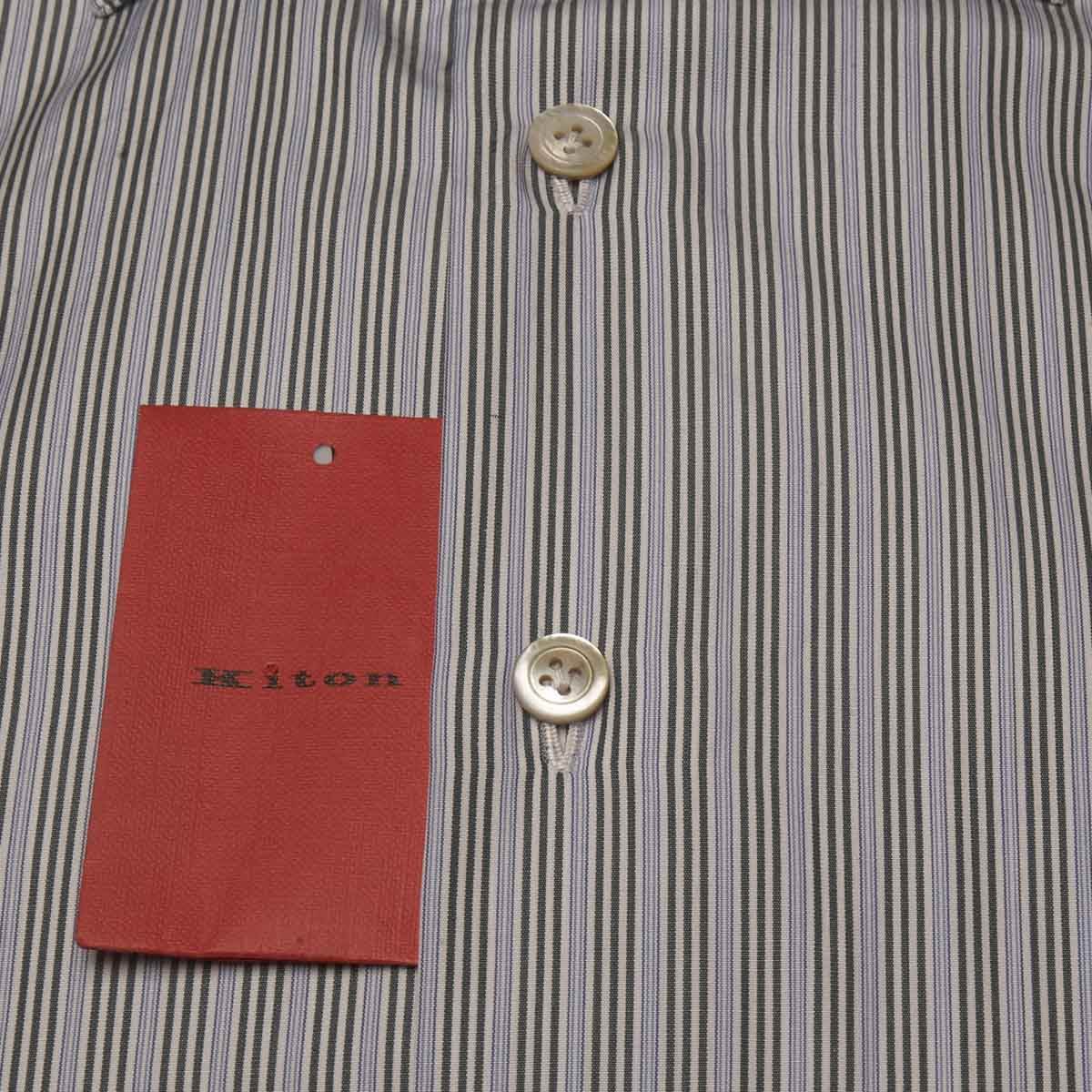 KITON Multicolor Cotton Shirt