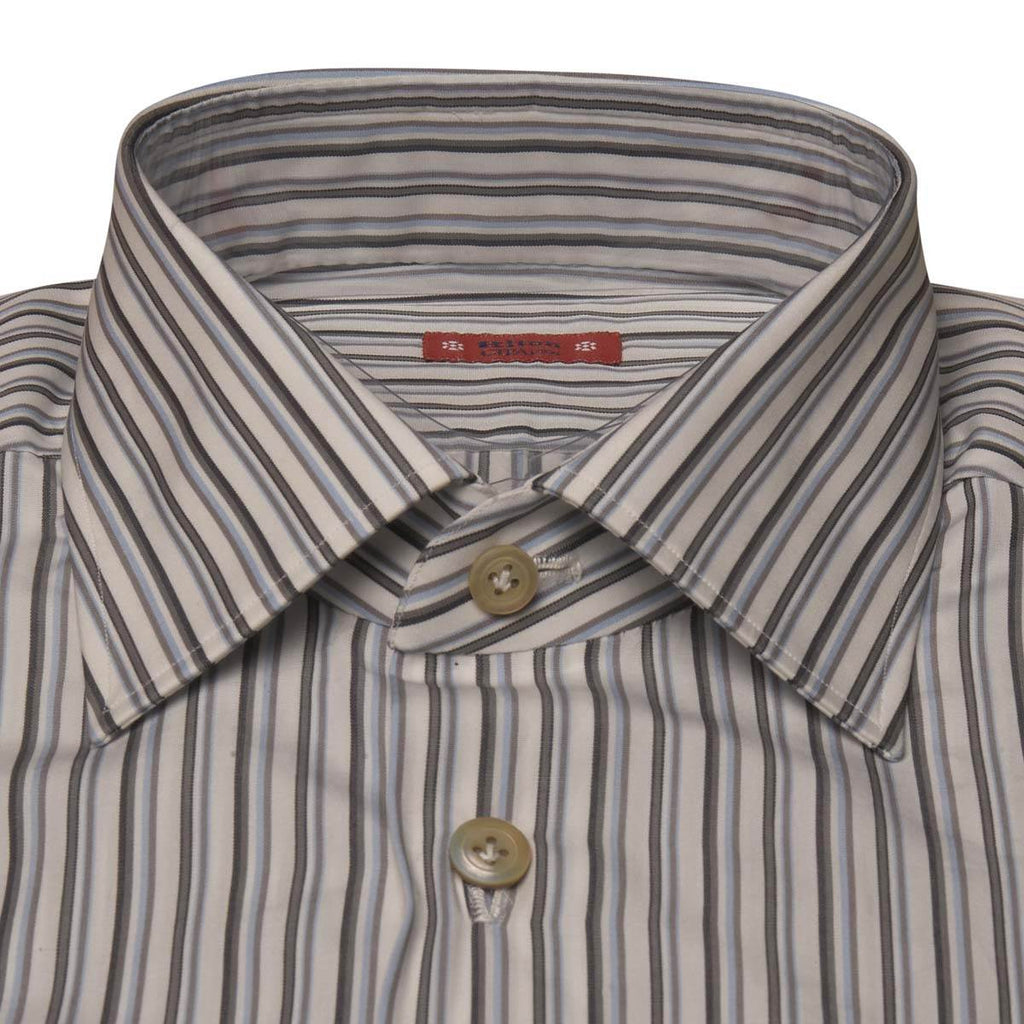 KITON Multicolor Cotton Shirt