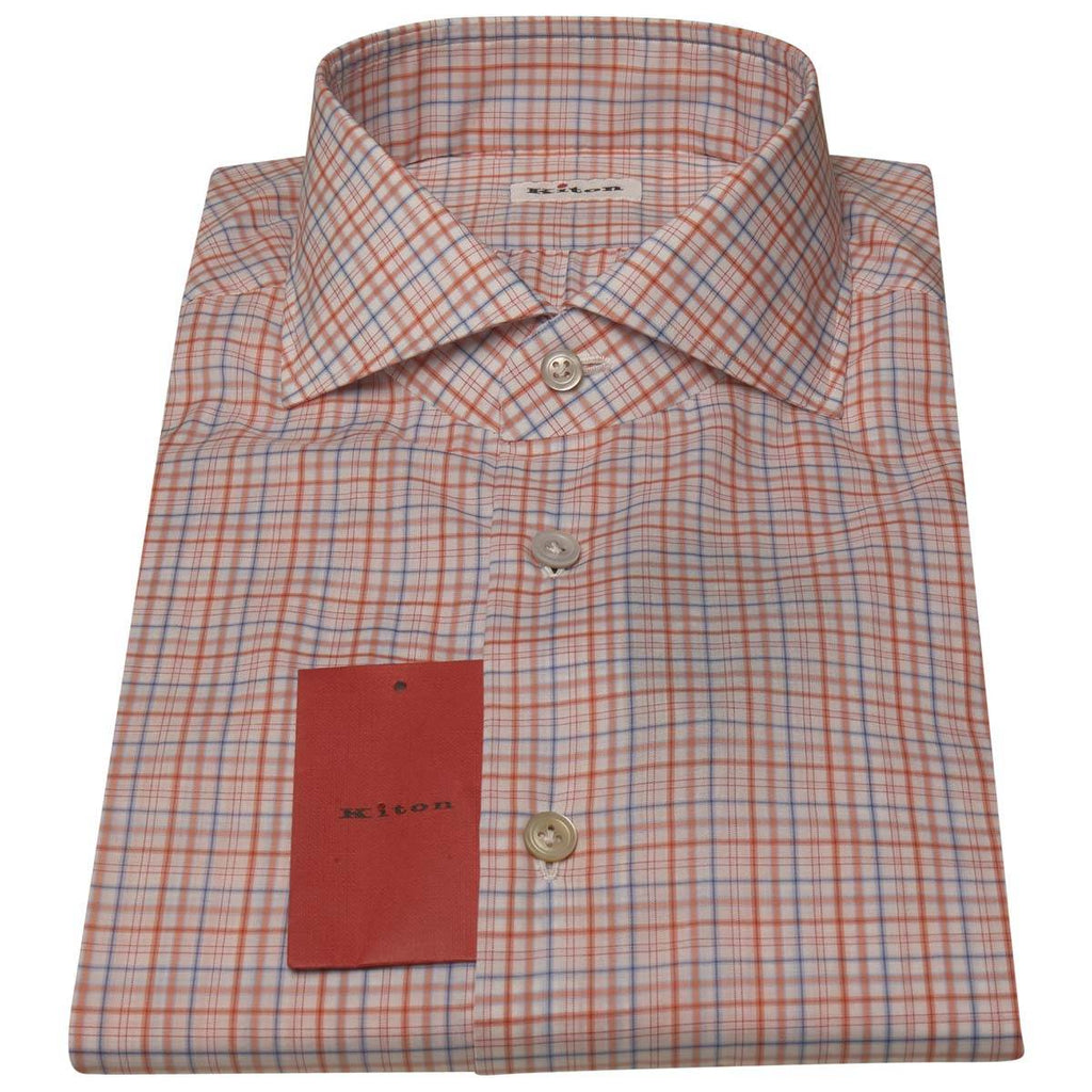 KITON Multicolor Cotton Shirt