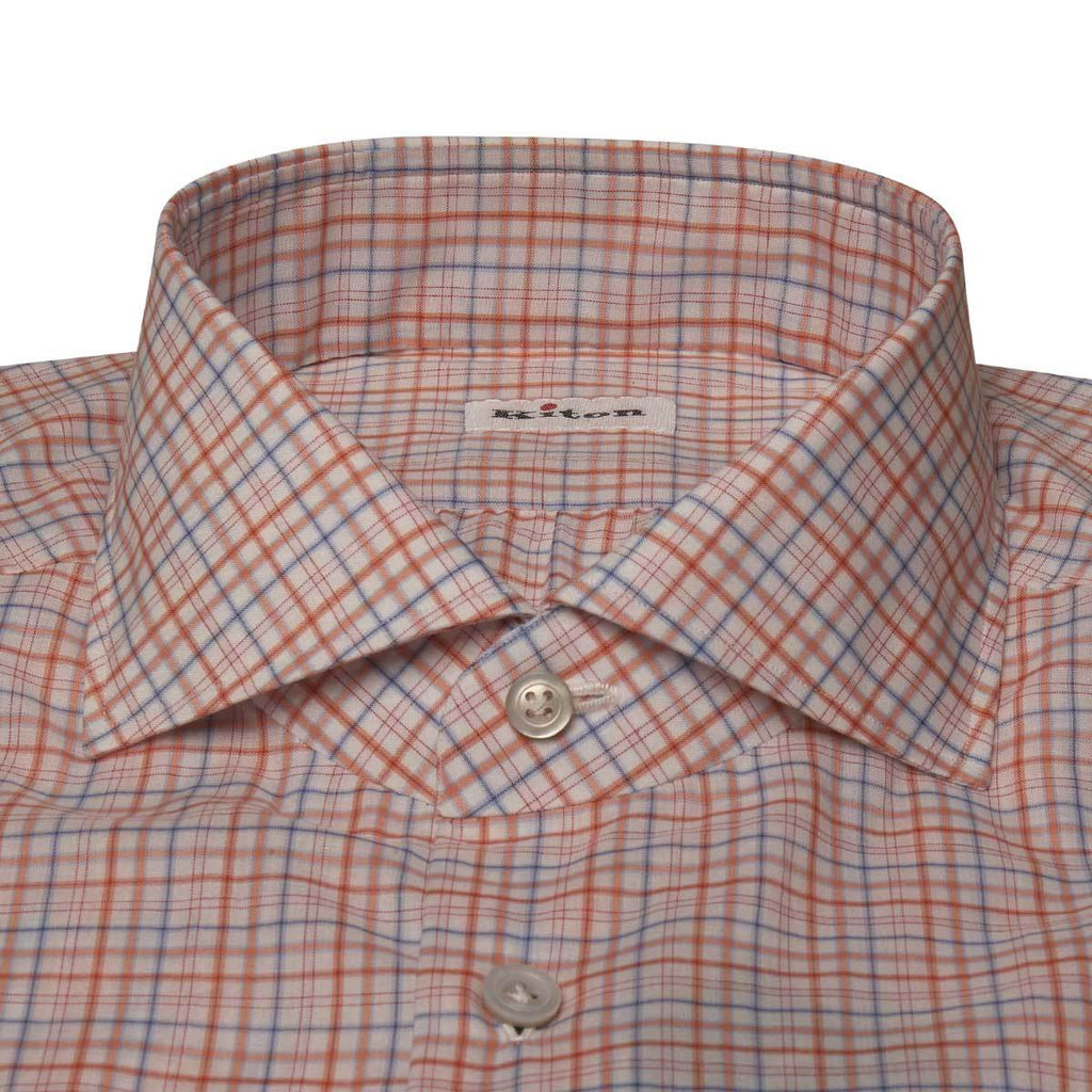 KITON Multicolor Cotton Shirt