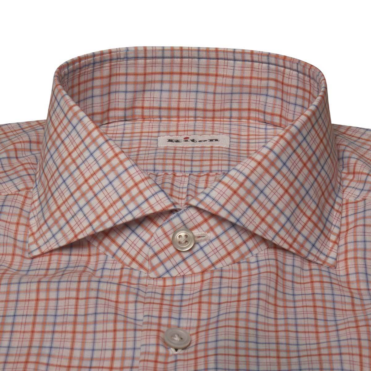 KITON Multicolor Cotton Shirt