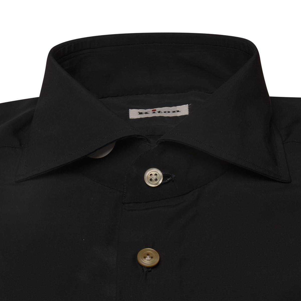 KITON Blue Lyocell Shirt