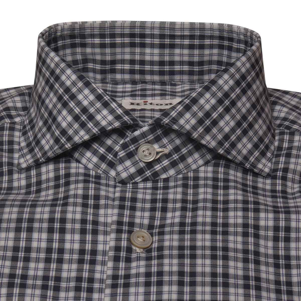 KITON Multicolor Cotton Shirt