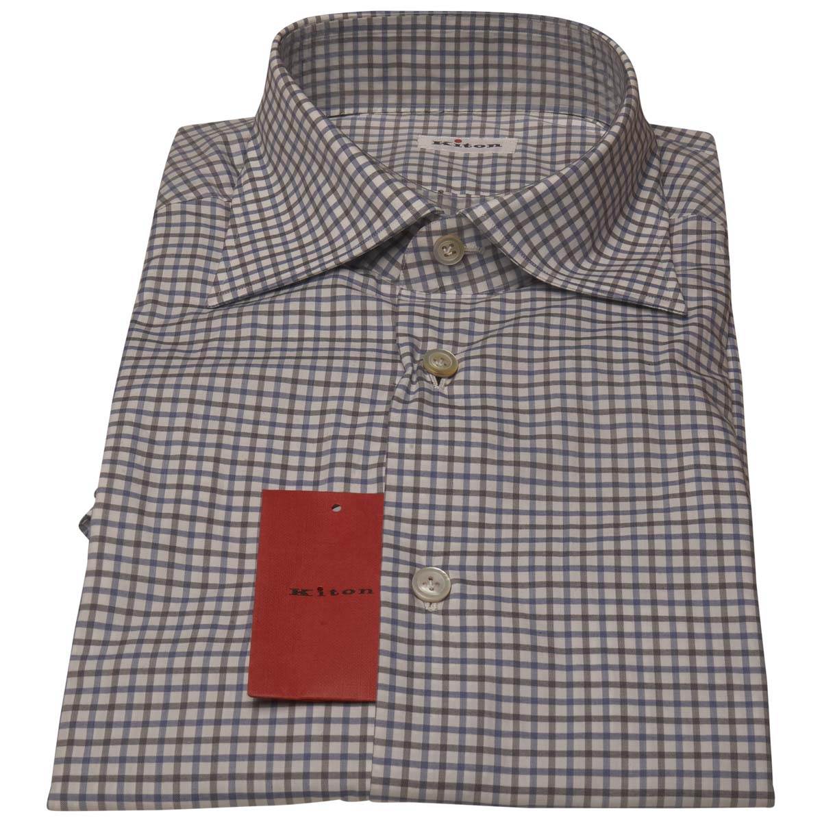 Kiton Kiton Multicolor Cotton Shirt Multicolor 000