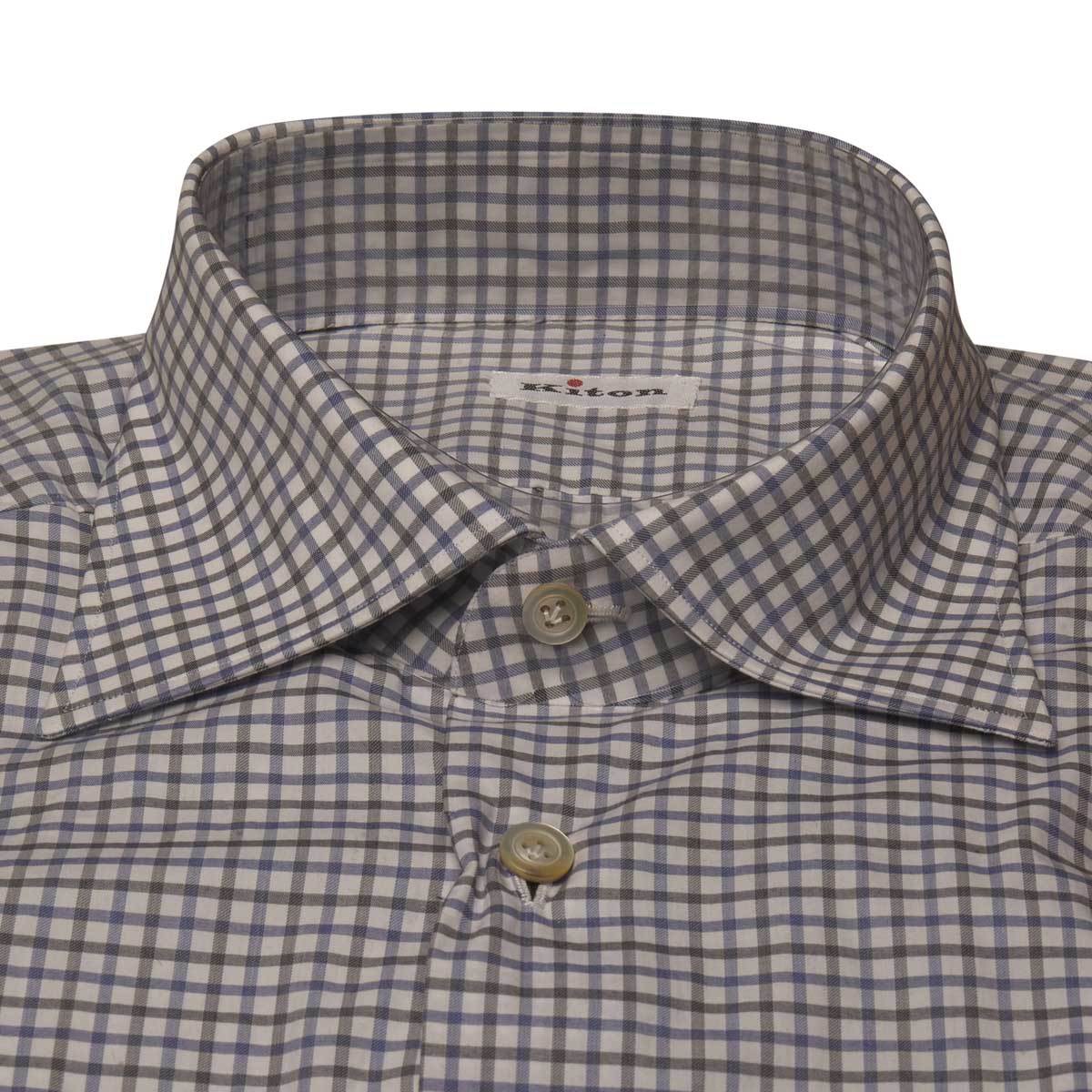 Kiton Kiton Multicolor Cotton Shirt Multicolor 001