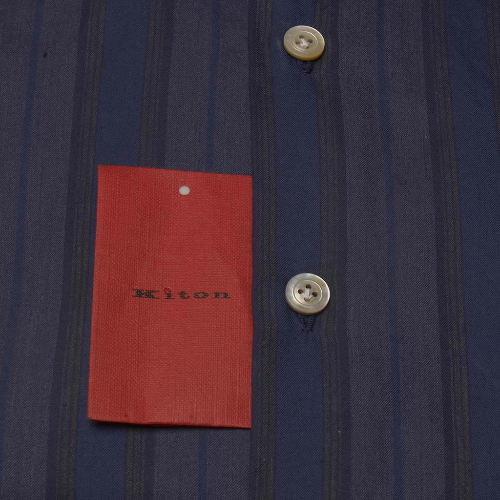 KITON Multicolor Cotton Shirt