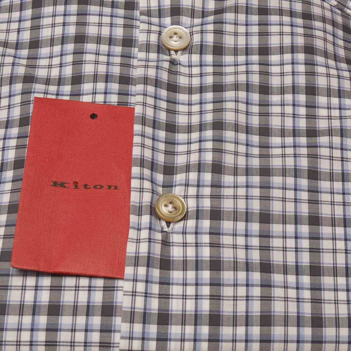KITON Multicolor Cotton Shirt