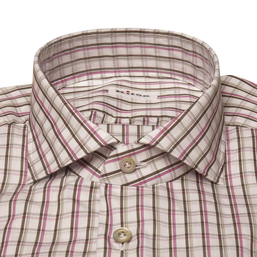 Kiton KITON Multicolor Cotton Shirt Multicolor 001