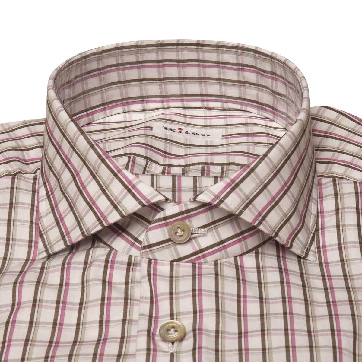Kiton KITON Multicolor Cotton Shirt Multicolor 001