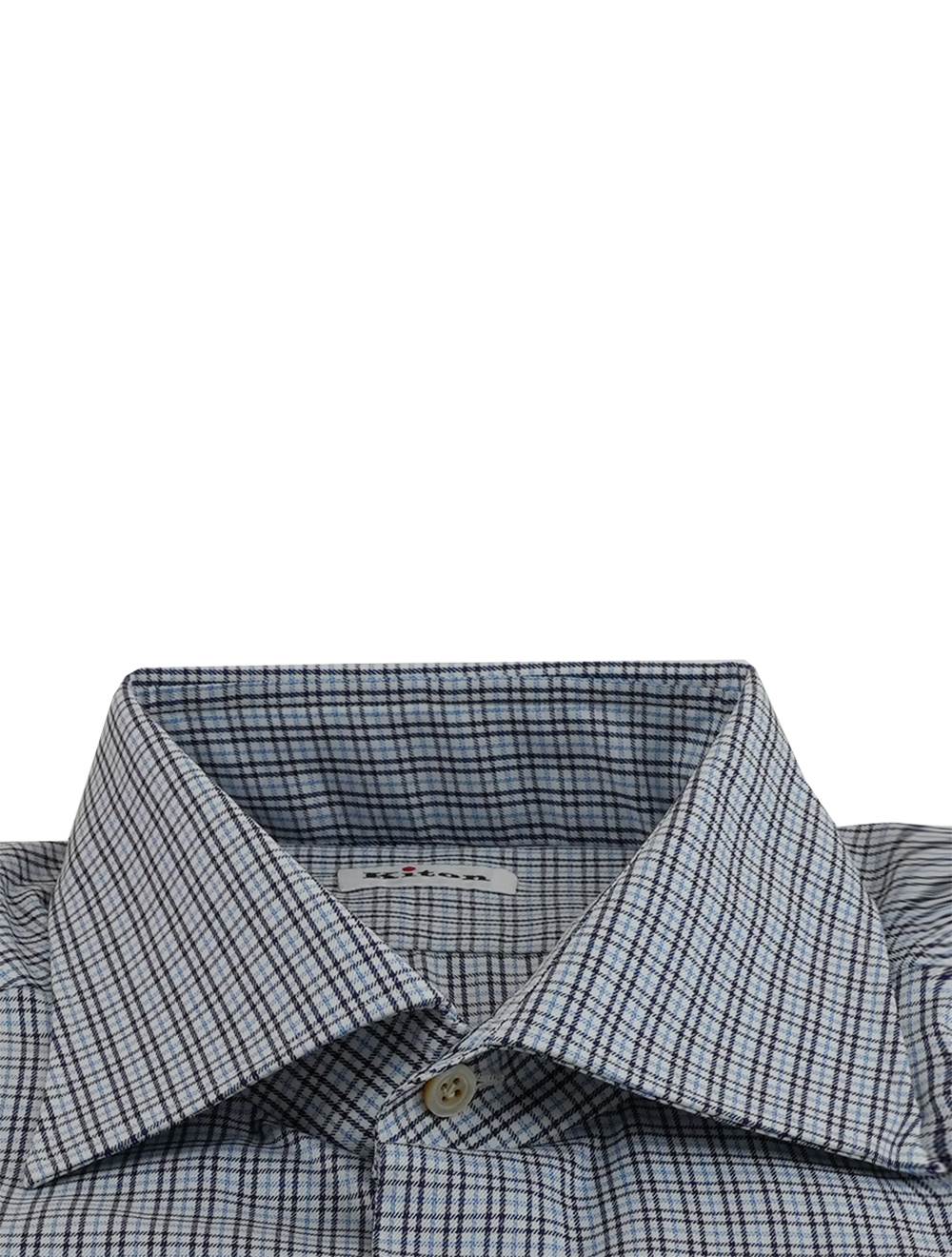 Kiton Multicolor Cotton Shirt