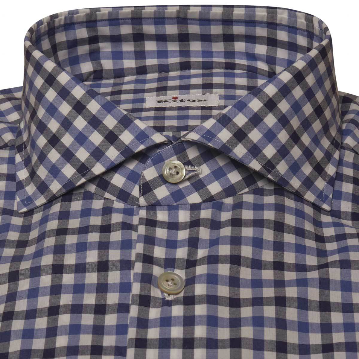 KITON Multicolor Cotton Shirt