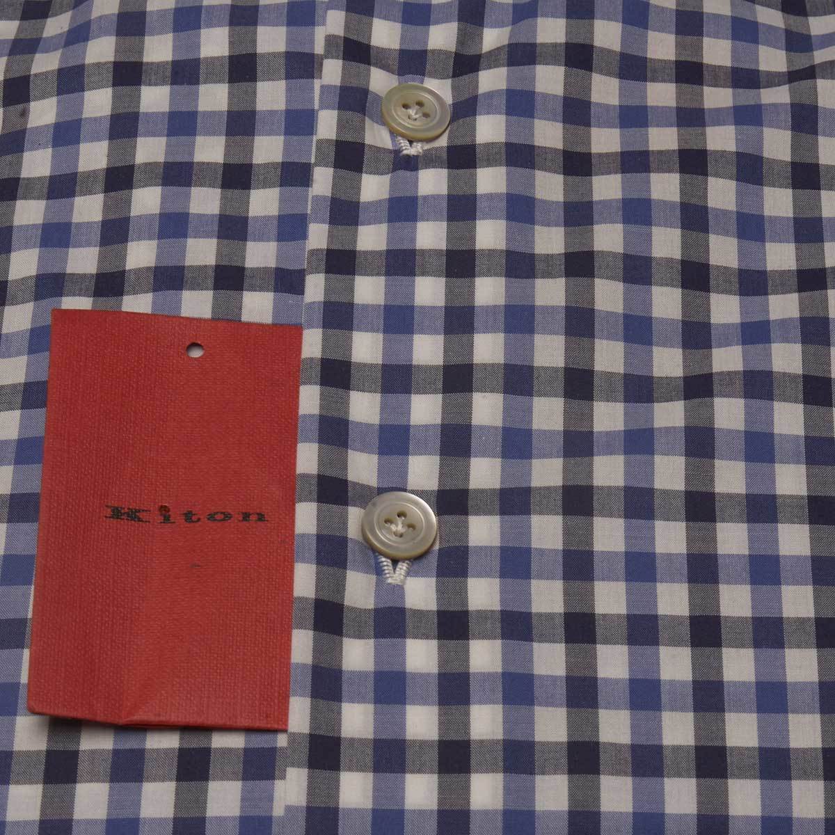 KITON Multicolor Cotton Shirt