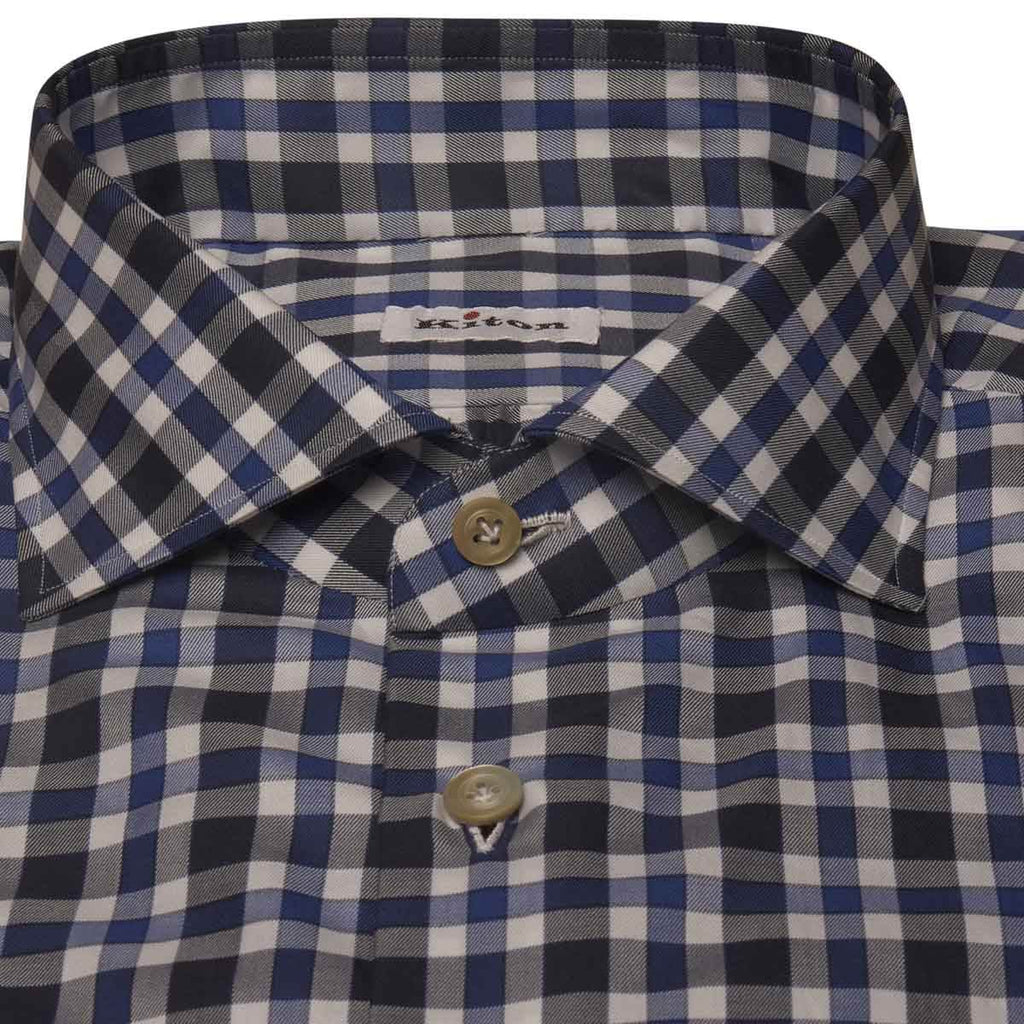 Kiton KITON Multicolor Cotton Shirt Multicolor 001