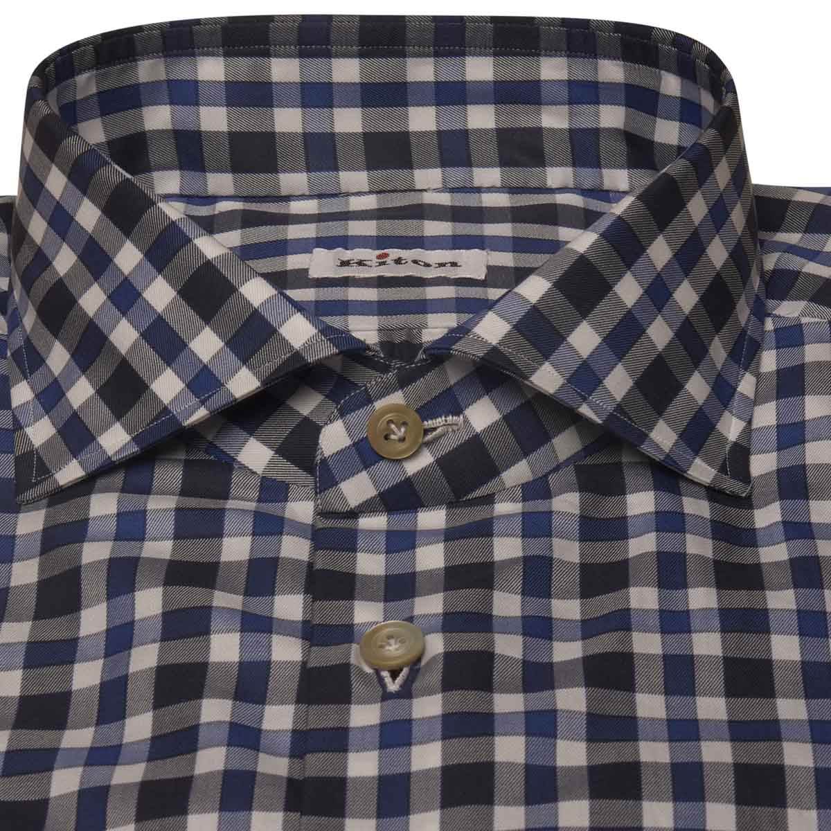 Kiton KITON Multicolor Cotton Shirt Multicolor 001