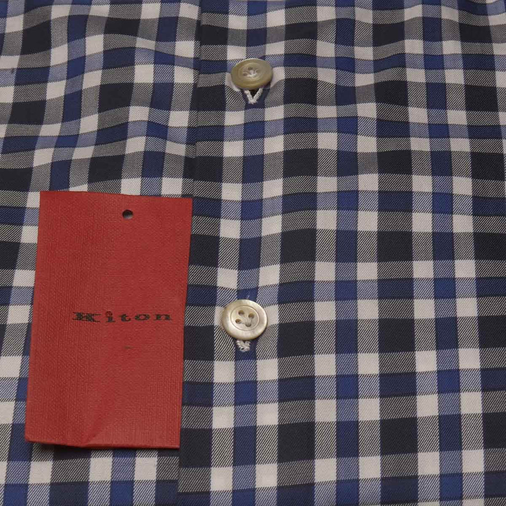 KITON Multicolor Cotton Shirt